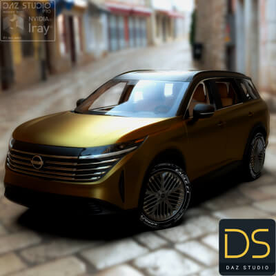 Nissan Pathfinder 2024 for DAZ by nerdadantes