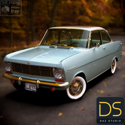 Opel Kadett 1963 for DAZ Studio