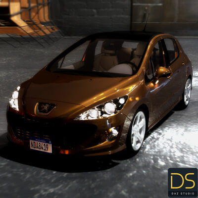 Peugeot 308 for Daz