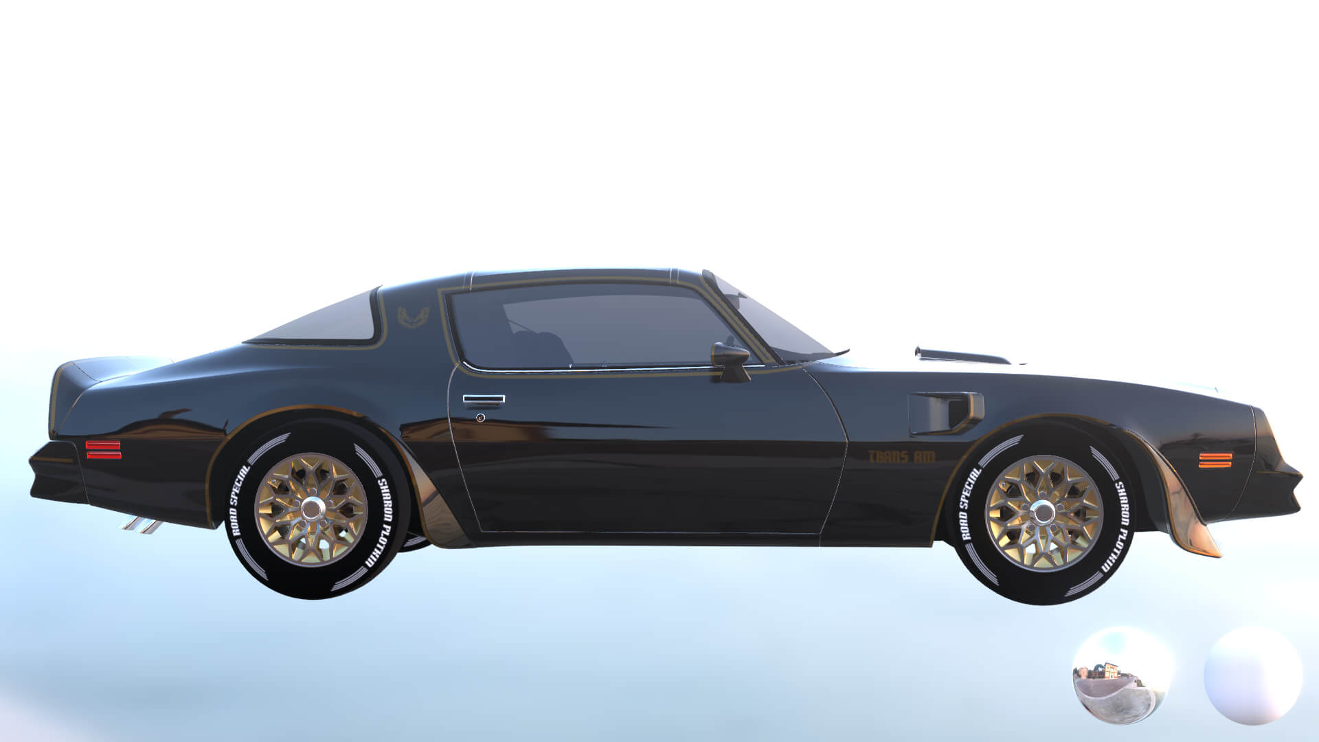 Trans Am Rendering Pontiac Firebird Trans Am 1977 - Daz Content by nerdadantes