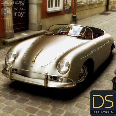 Porsche 356 Speedster 1957 by nerdadantes