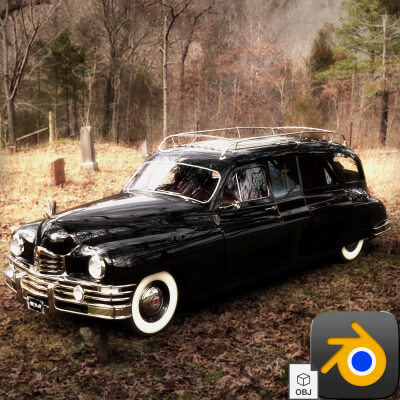 Sedan 1948 Hearse