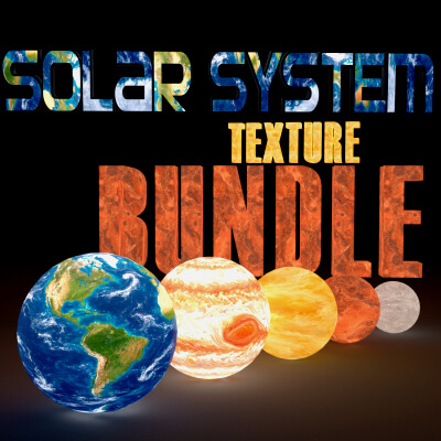 Solar System Texture Bundle Vol. 1