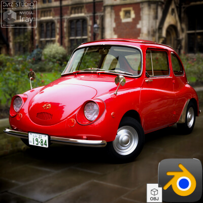 Subaru 360 1968 by nerdadantes