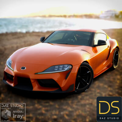 Toyota GR Supra 2020 for DAZ Studio