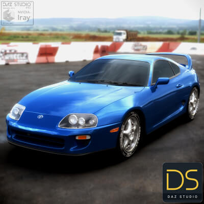 Toyota Supra 1998 for DAZ Studio