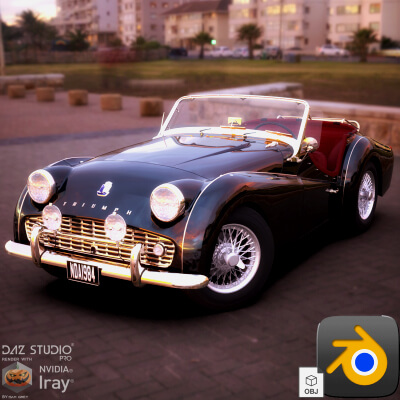 Triumph TR3B 1962 by nerdadantes