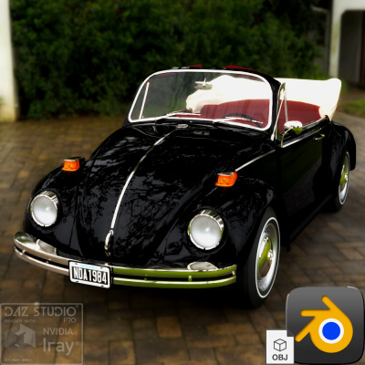 Volkswagen Beetle Convertible 1968