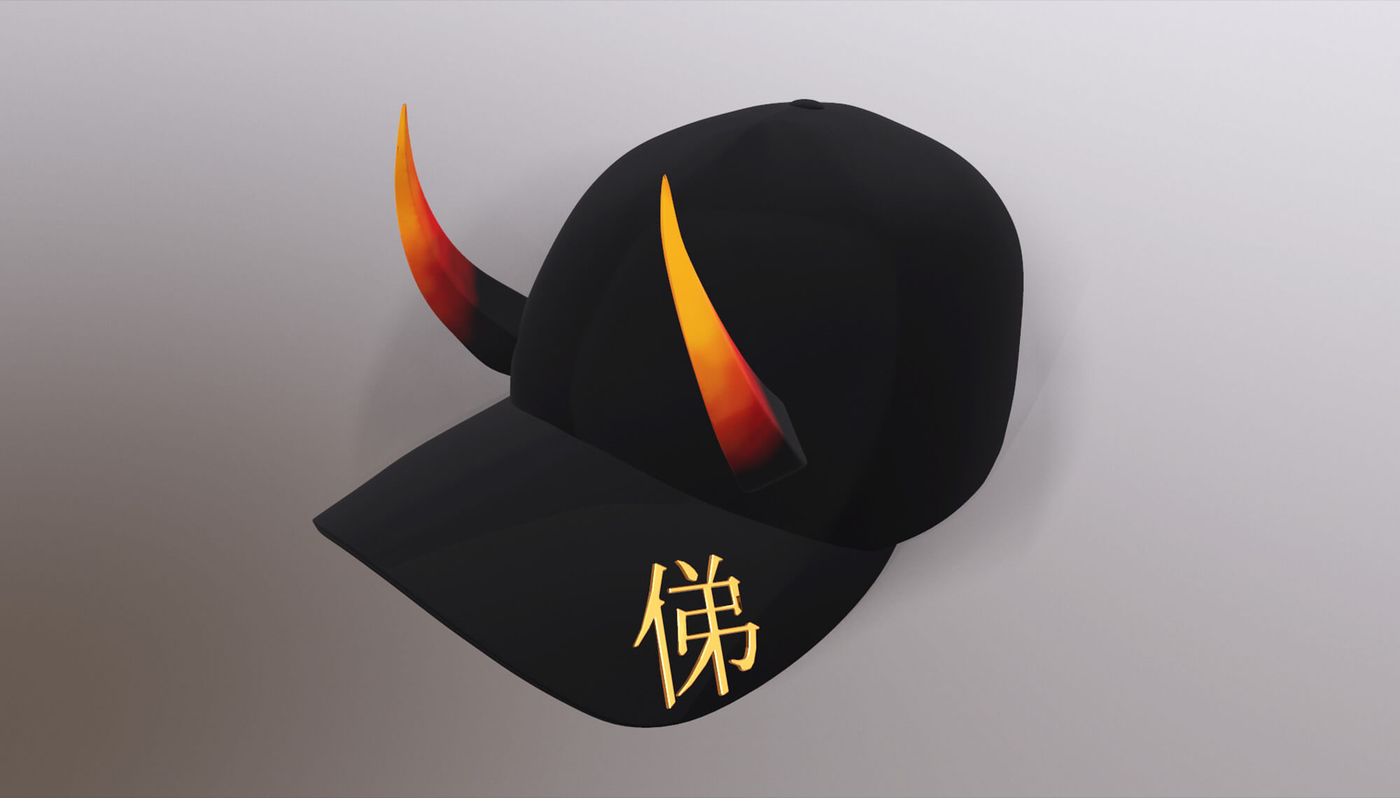 Oni Horns Print Ready 3D Model by NeroCrucible