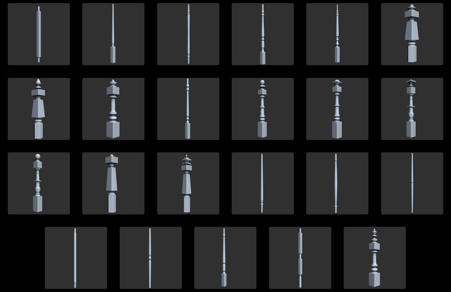 100+ Table Legs IMM Brushes Pack Brush or Tool by netleon