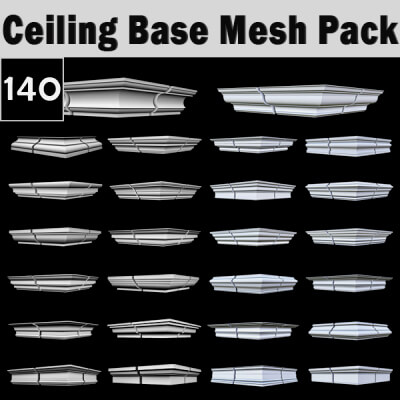 140 Ceiling Base Mesh Pack