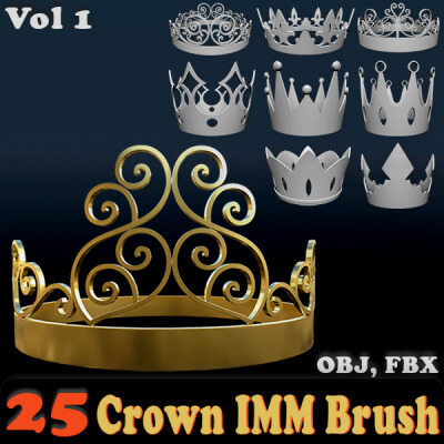 25 Crown IMM Brush Vol 1