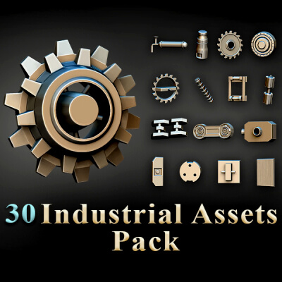 30 Industrial Assets Pack