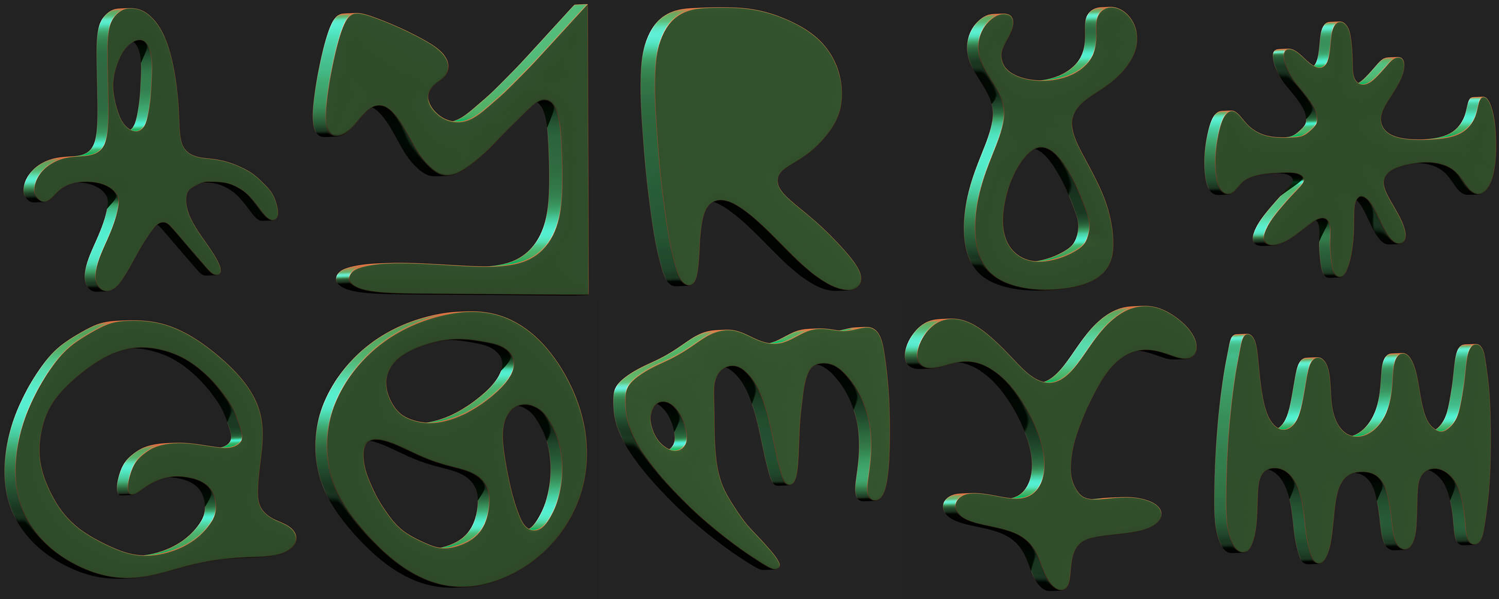 Runic Mesh Runes Bundle by netleon