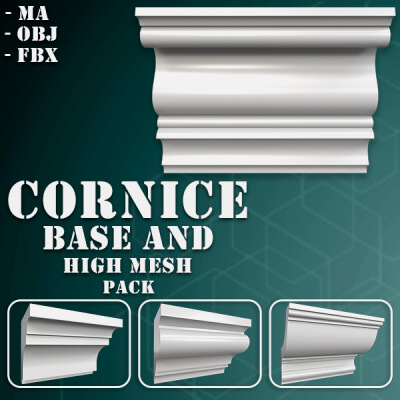 70 Cornice Base and High Mesh Pack