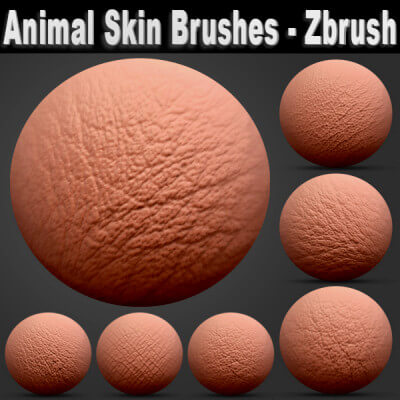 Animal Skin Brushes - Zbrush