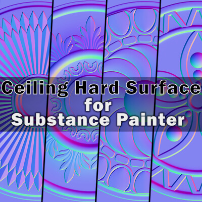 Ceiling Hard Surface for Substance Painter
