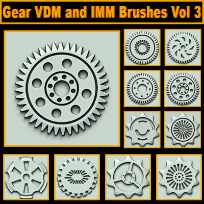 Gear VDM and IMM Brushes Vol 3