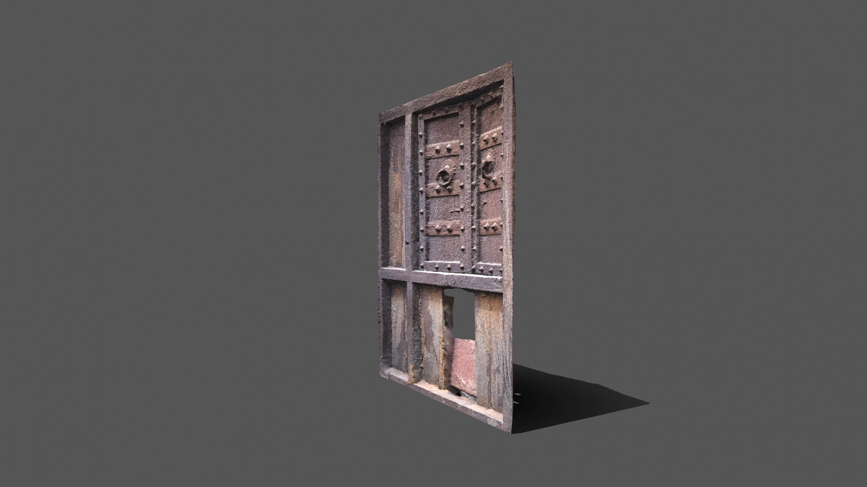 Old Wooden Window 3D Model by netleon