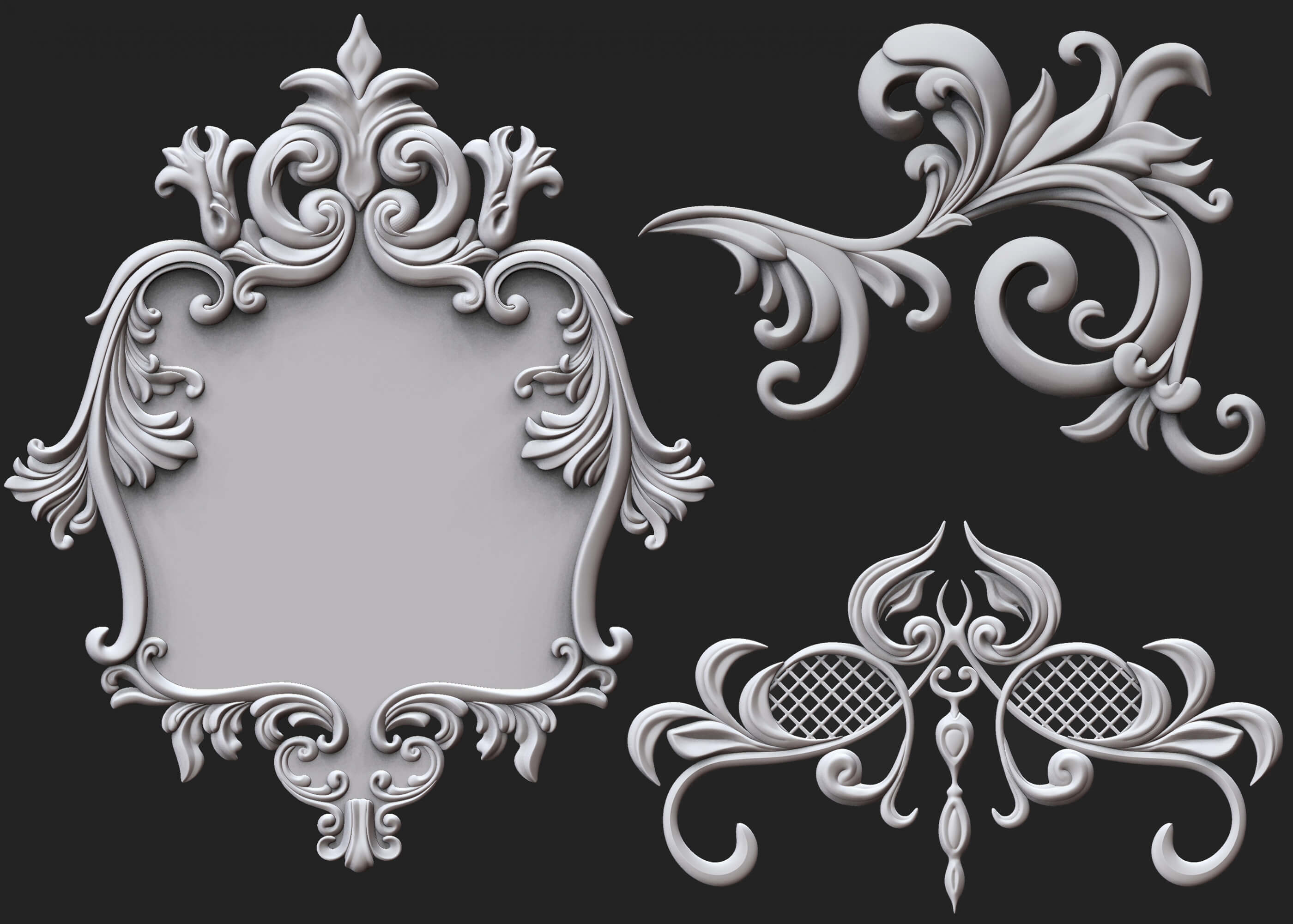 Ornaments Brushes IMM Brushes Ornament Sets - Brush or Tool by netleon