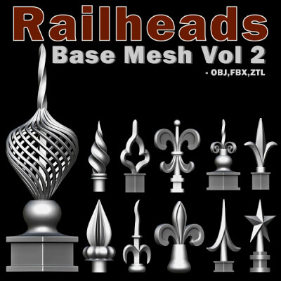Railheads Base Mesh Vol 2