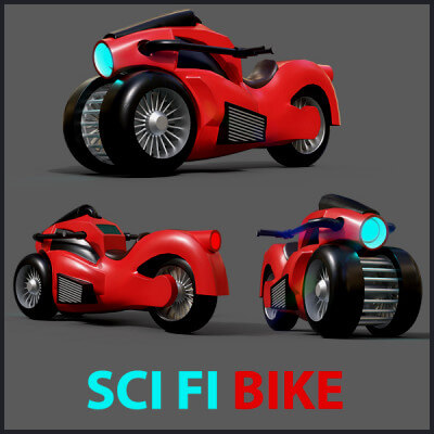 Sci-Fi Bike 3