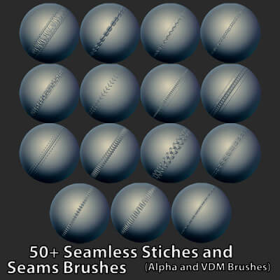 Seamless Cloth Stiches and Seams Vol 1