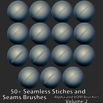 Seamless Cloth Stiches and Seams Vol 2