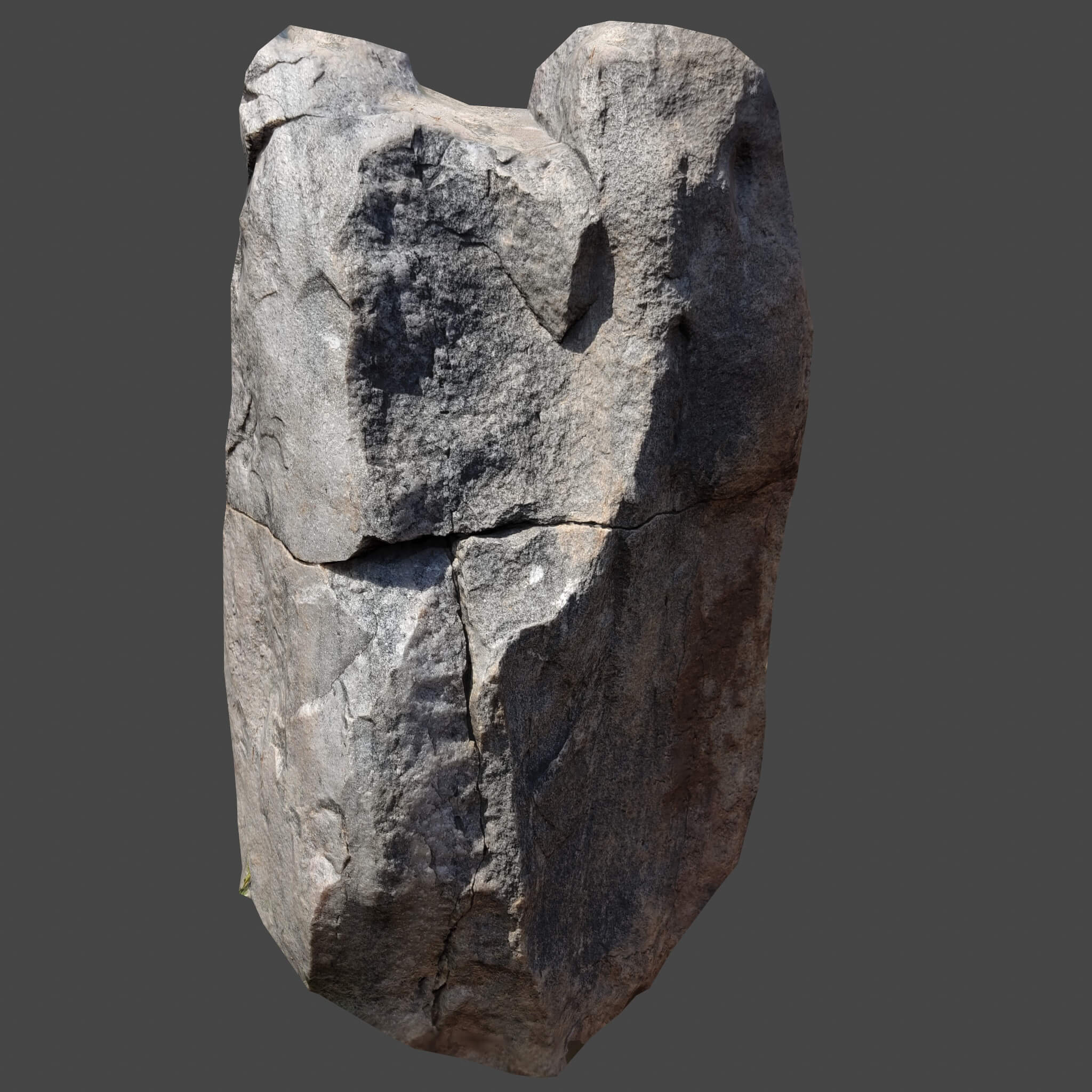 Stone Cliff 3D Model by netleon