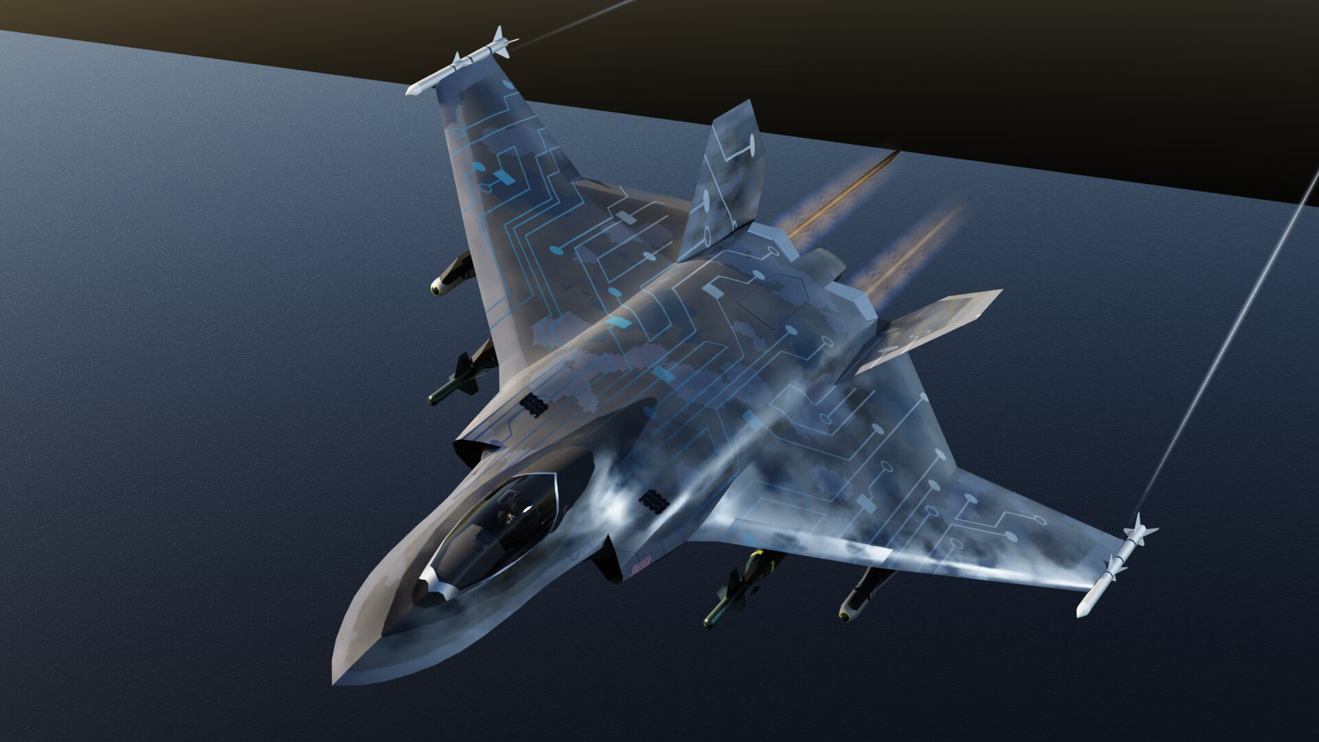 BAE Tempest Fighterjet - 3D Model by NETRUNNER_pl