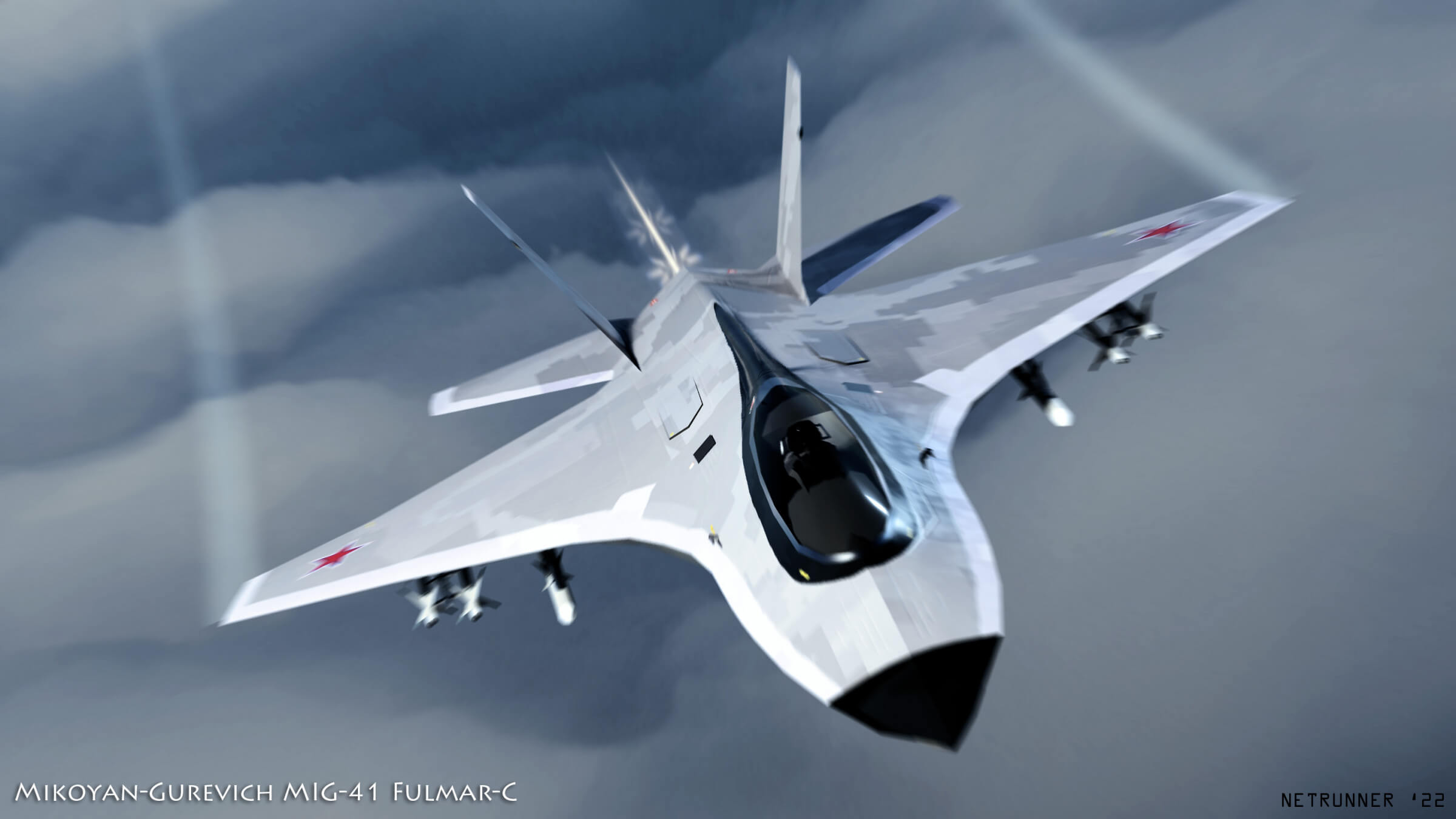 MIG-41 Fulmar-C 3D Render | RenderHub Gallery
