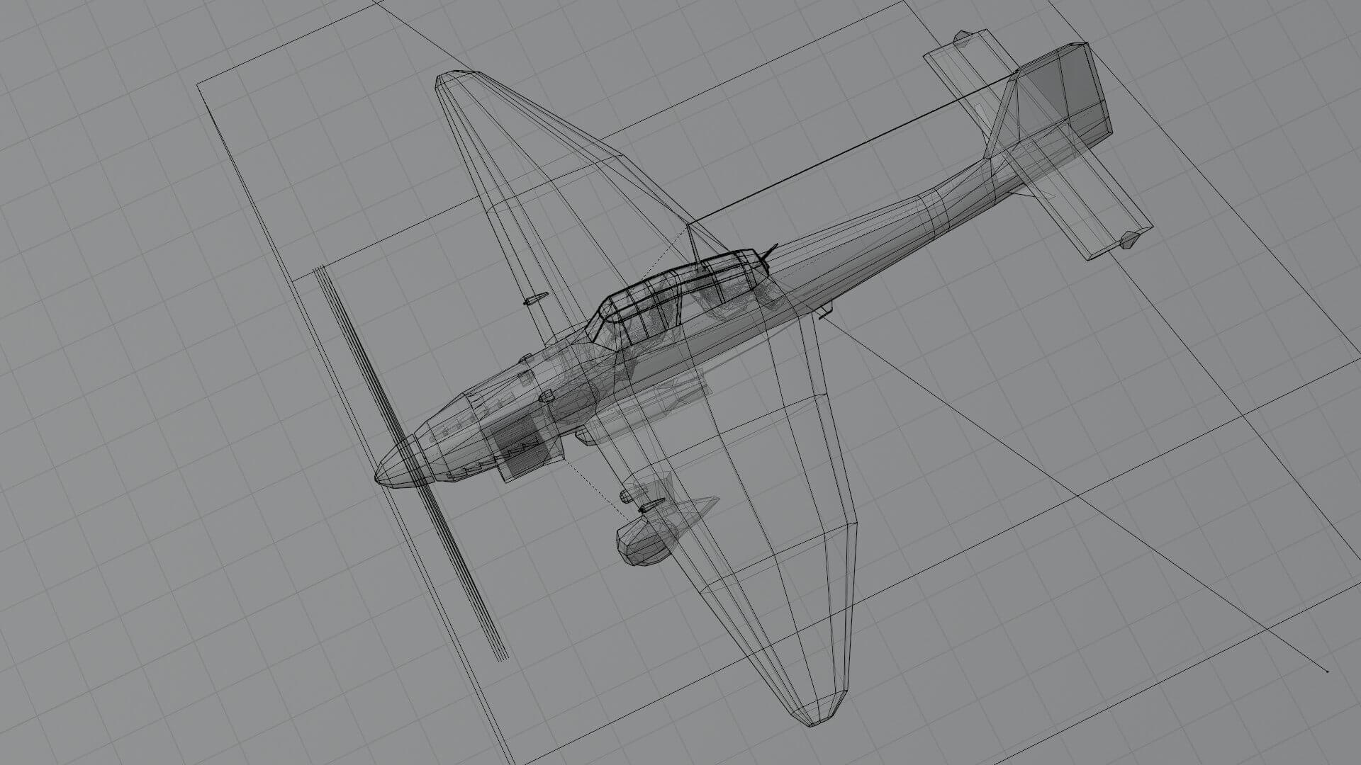 Junkers Ju-87 Stuka WW2 Bomber 3D Model by NETRUNNER_pl