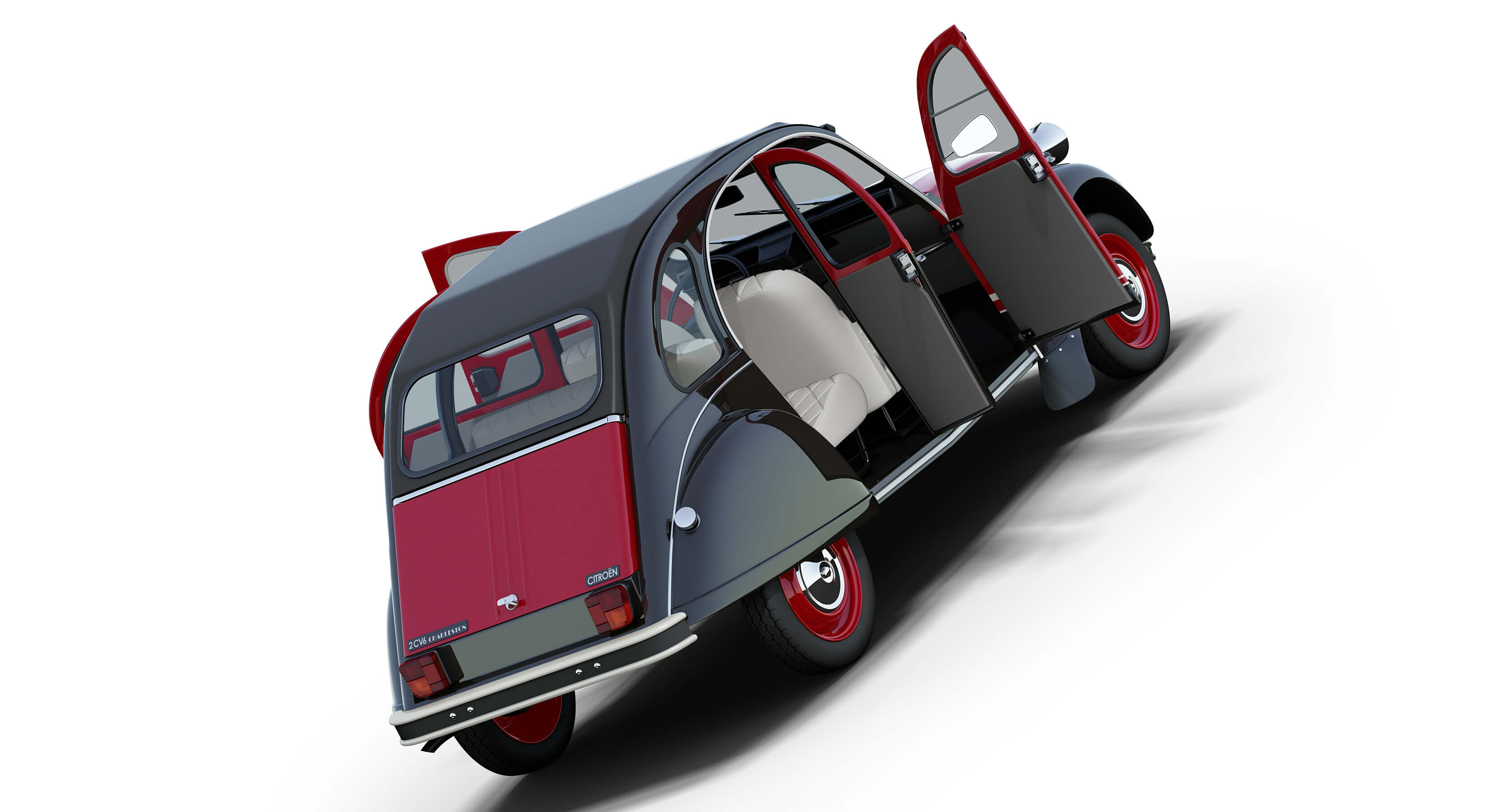 Citroën 2CV6 Charleston - 3D Model by Next Image