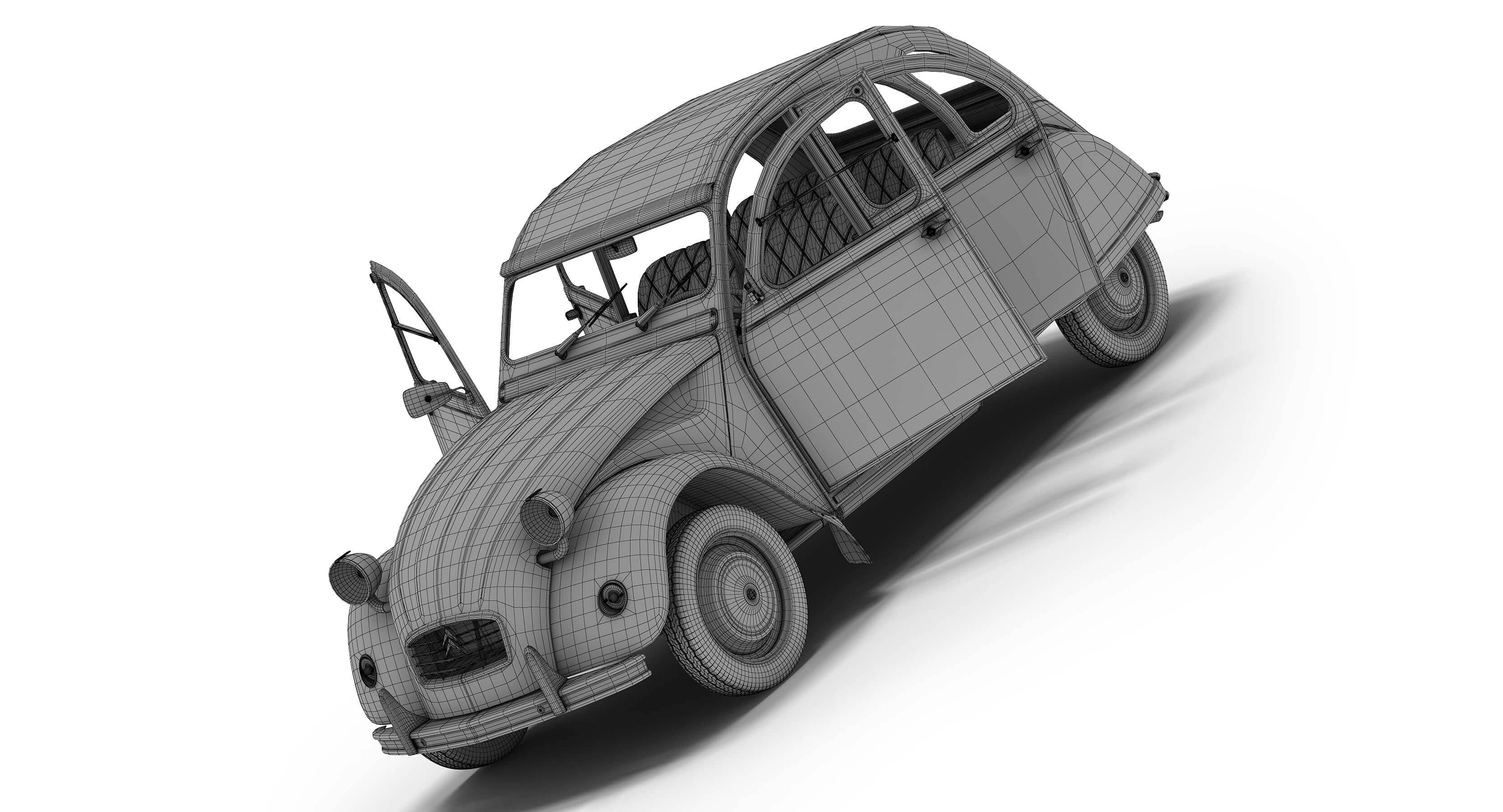 Citroën 2CV6 Charleston - 3D Model by Next Image