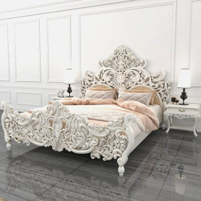 Classic Carved Bed