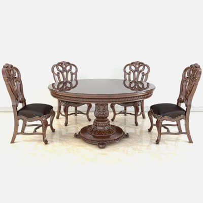 Classic Carved Dinning Set