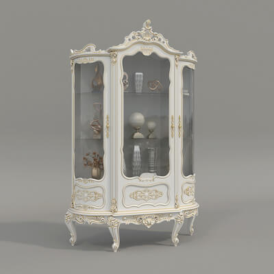 Classic Display Cabinet and Decoration 13
