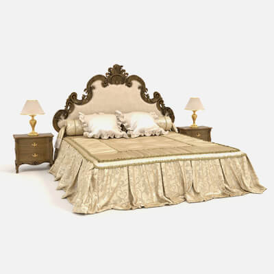 Classic European Style Bed Set 59