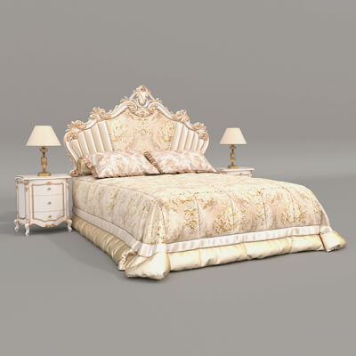 Classic European Style Bed Set 66