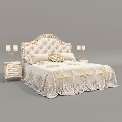 Classic European Style Bed Set 67