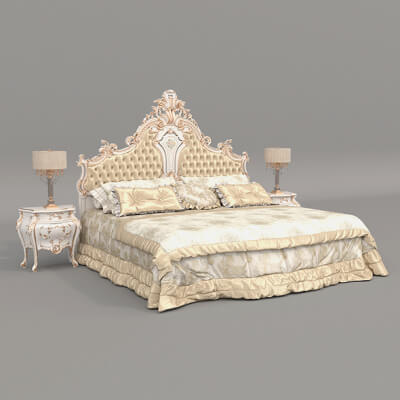 Classic European Style Bed Set 68