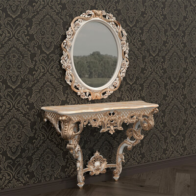 Classic European Style Console Table 10