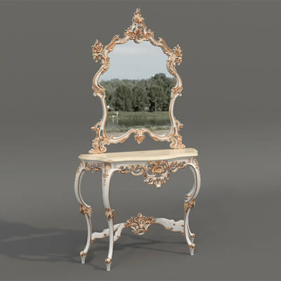 Classic European Style Console Table 13