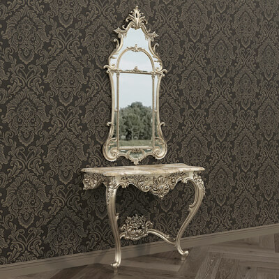 Classic European Style Console Table 17