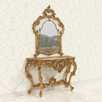 Classic European Style Console Table 2