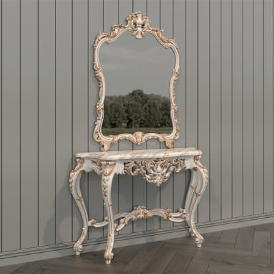 Classic European Style Console Table 4