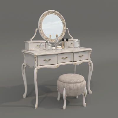 Classic European Style Dressing Table 23