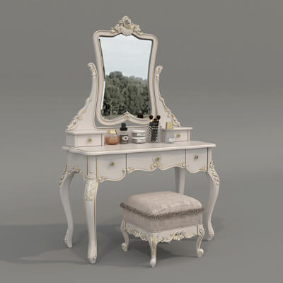 Classic European Style Dressing Table 24