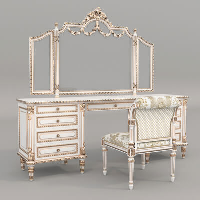 Classic European Style Dressing Table 28