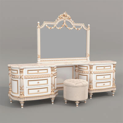 Classic European Style Dressing Table 29